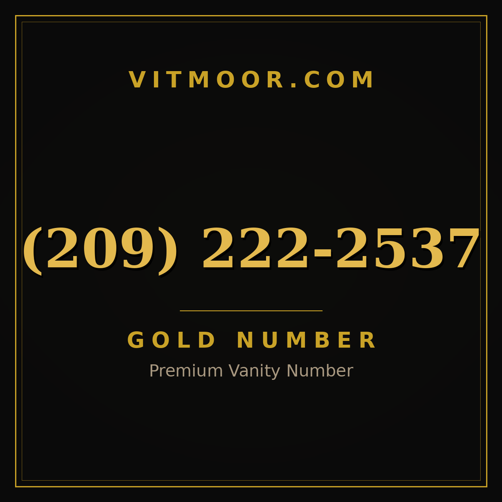 209 222-2537