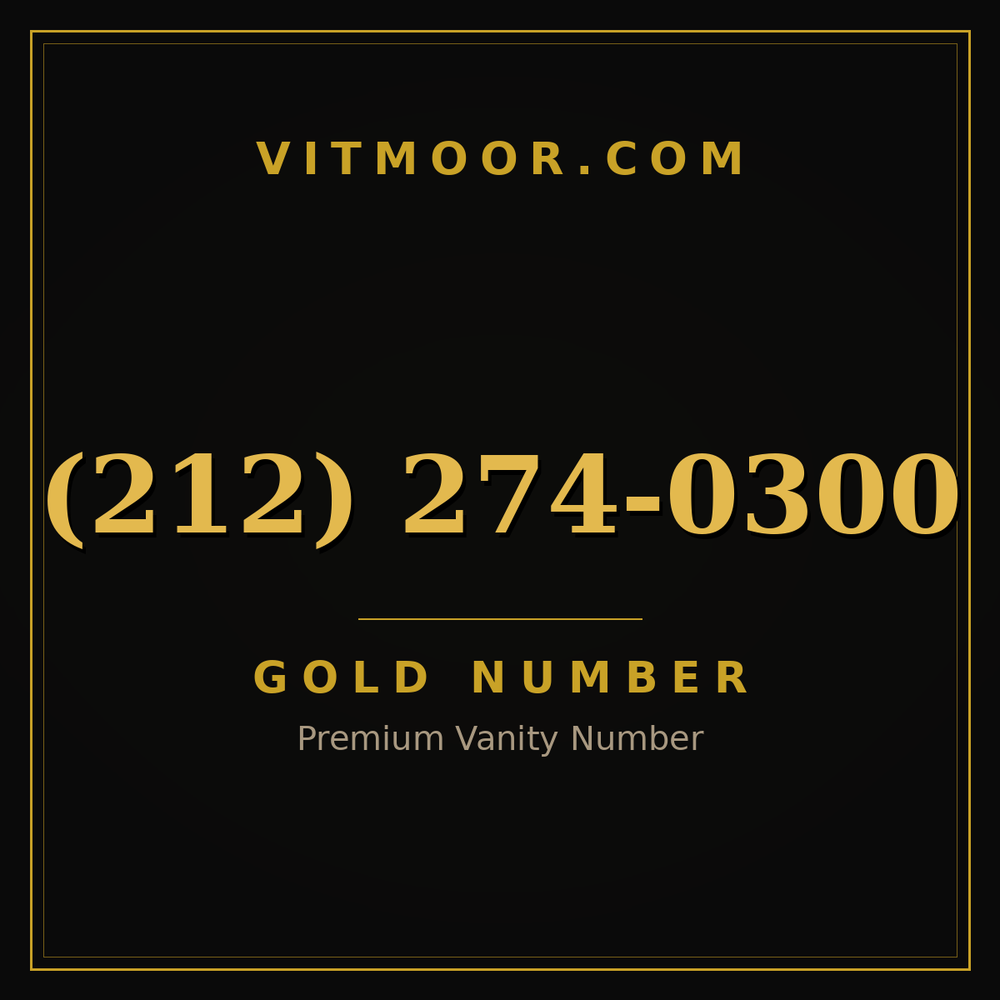 212 274-0300
