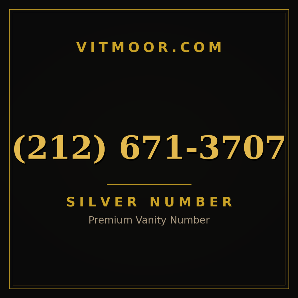 212 671-3707