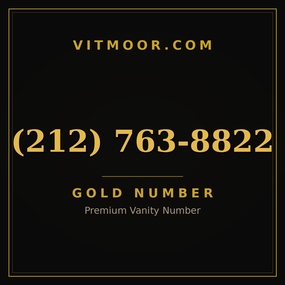 212 763-8822