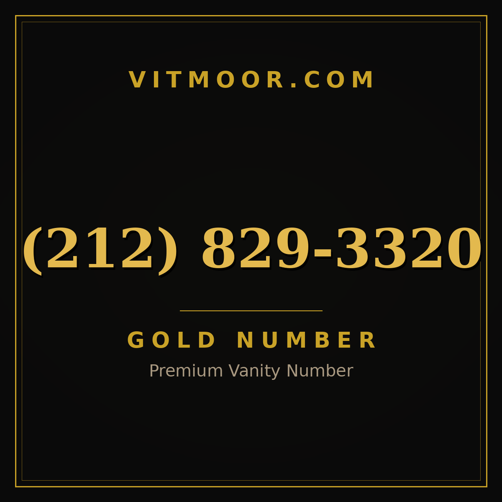 212 829-3320