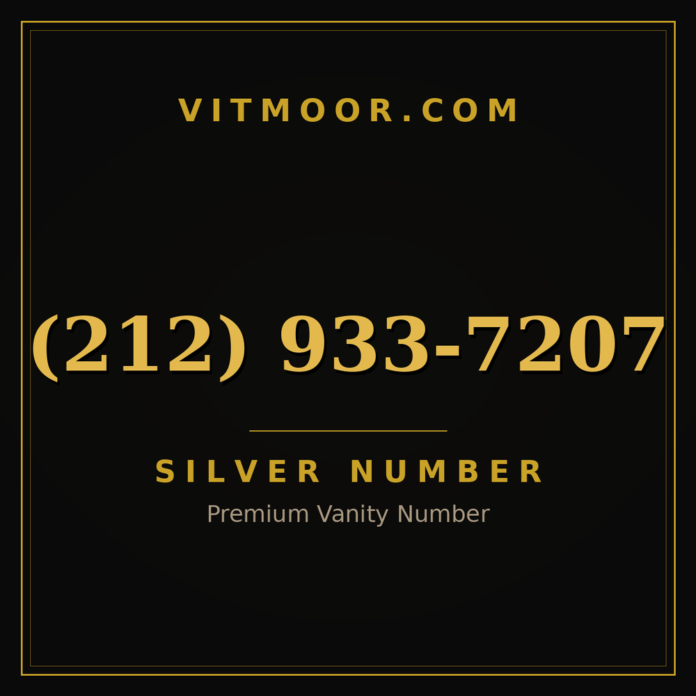 212 933-7207