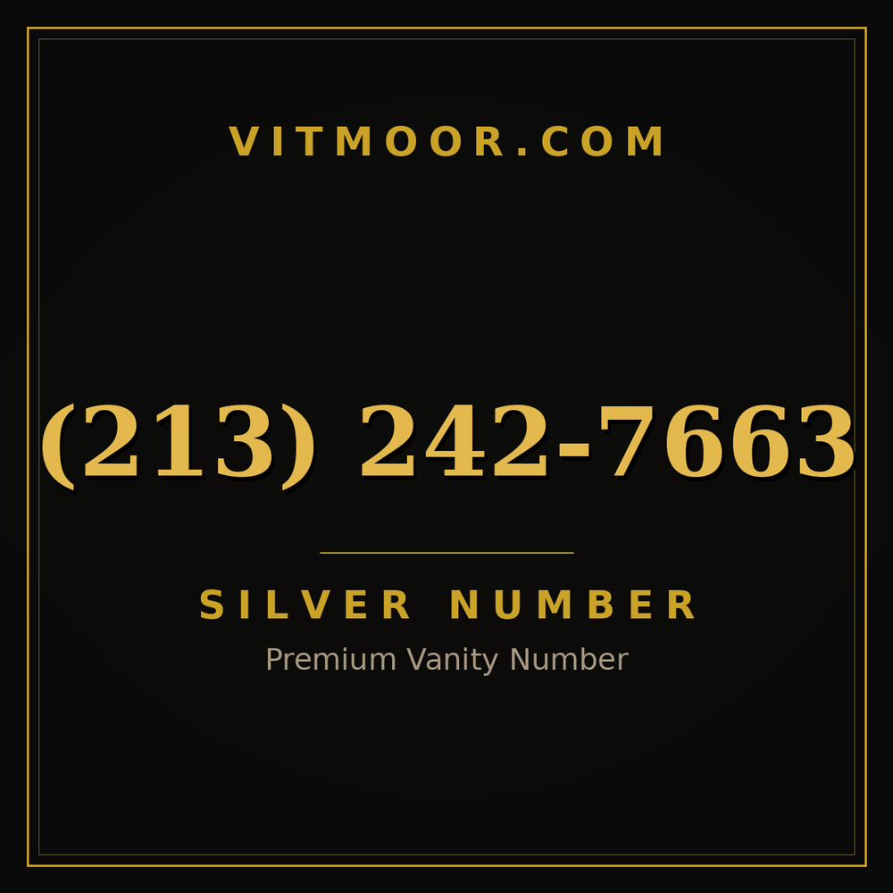 213 242-7663
