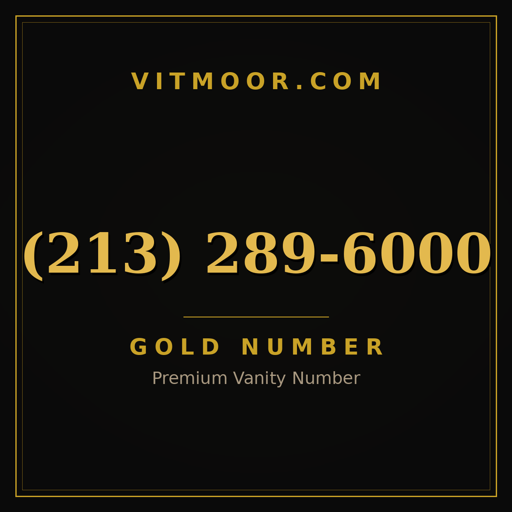 213 289-6000