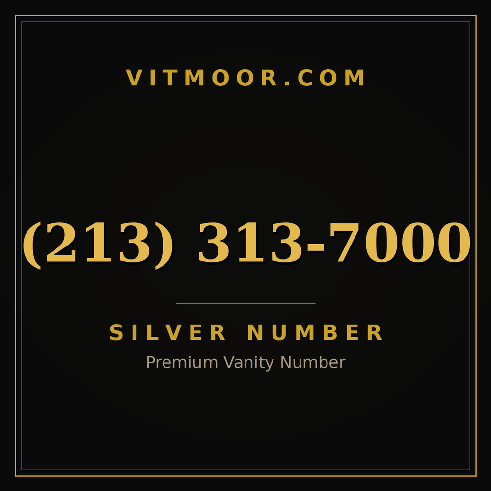 213 313-7000