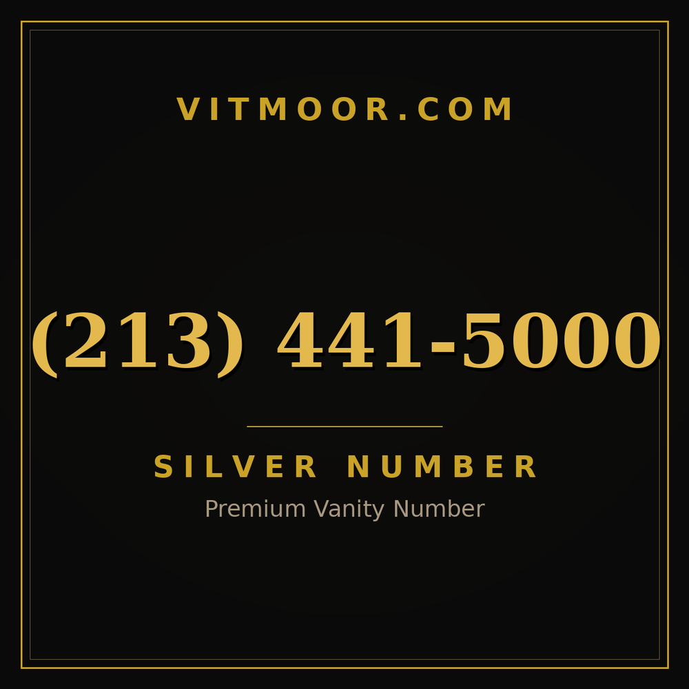 213 441-5000