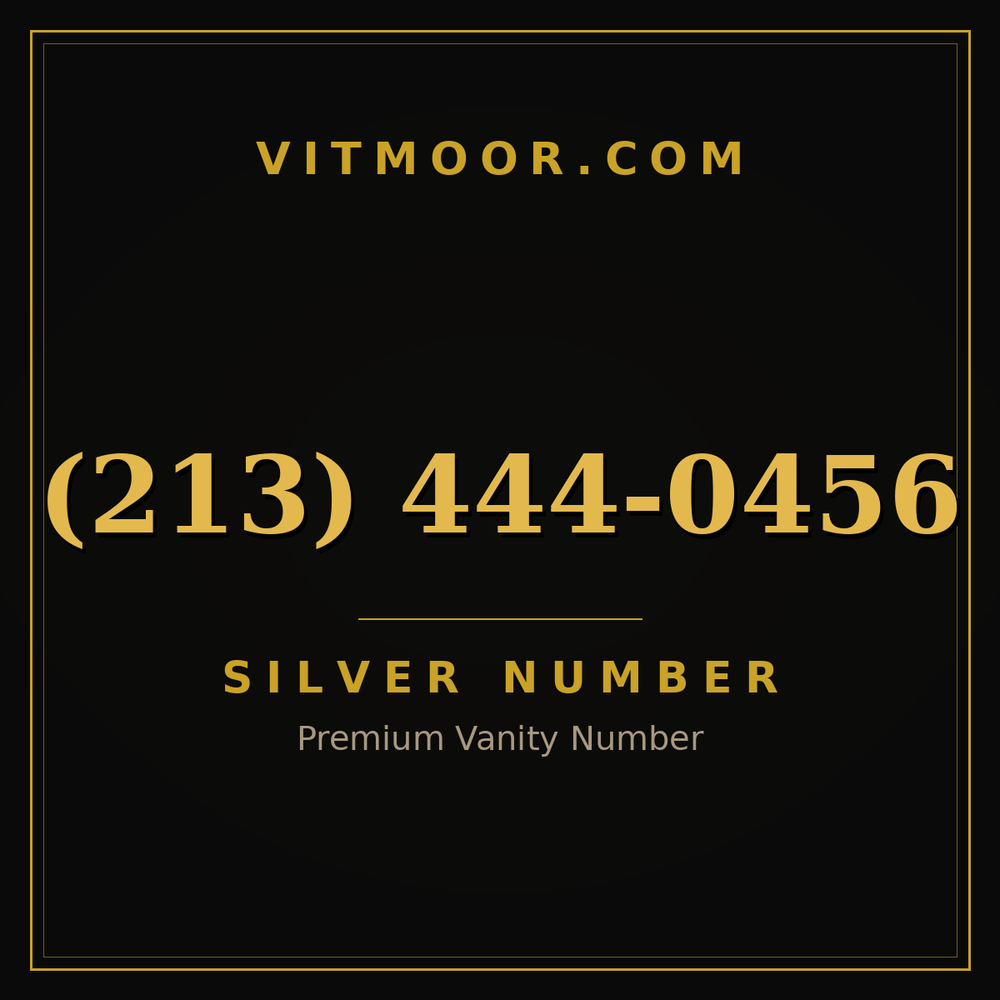 213 444-0456
