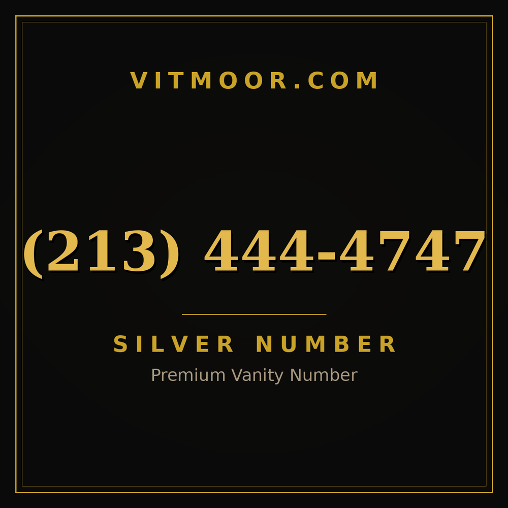 213 444-4747