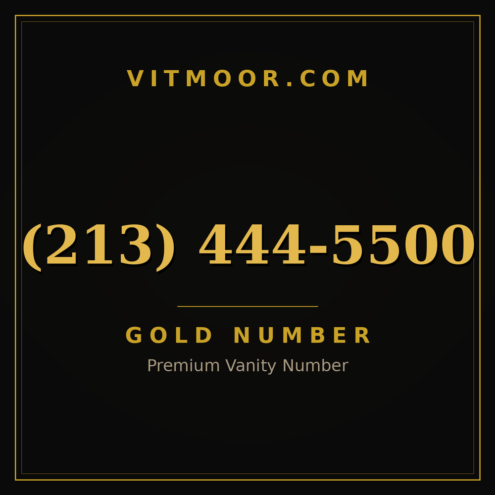 213 444-5500