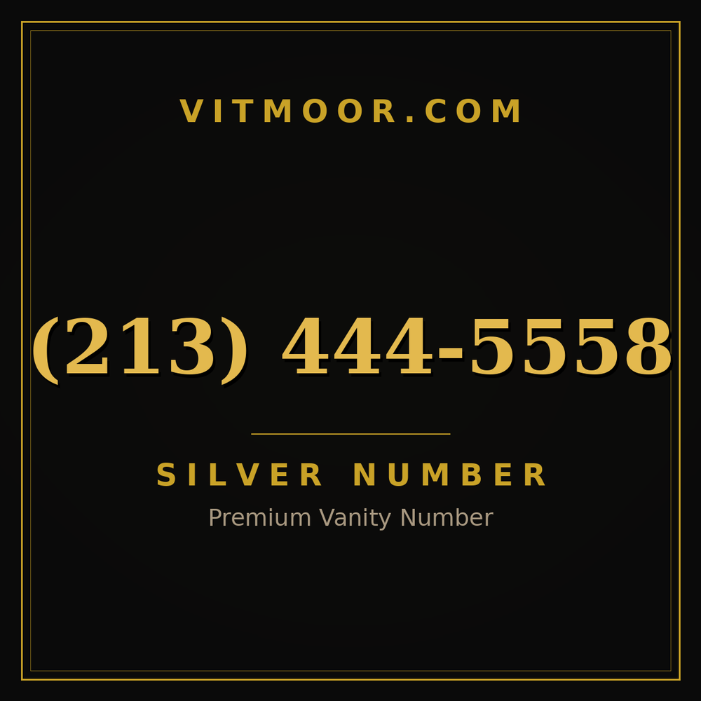 213 444-5558