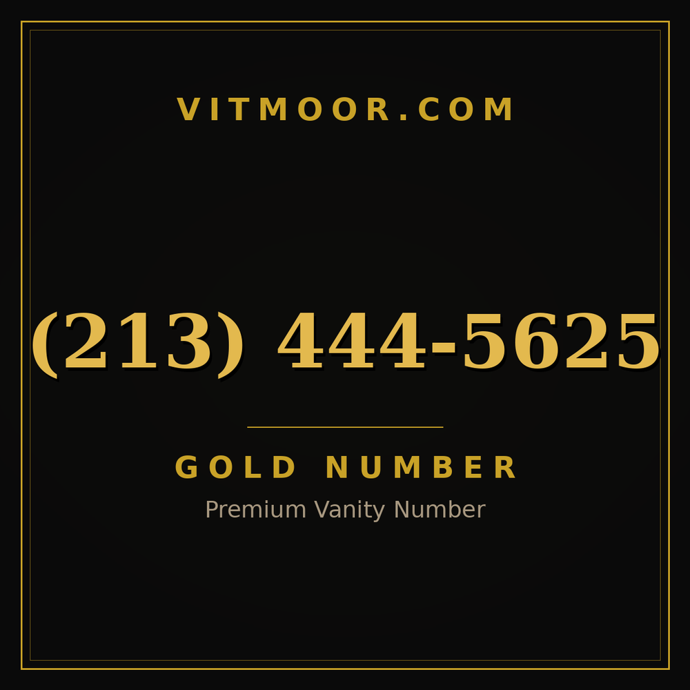 213 444-5625