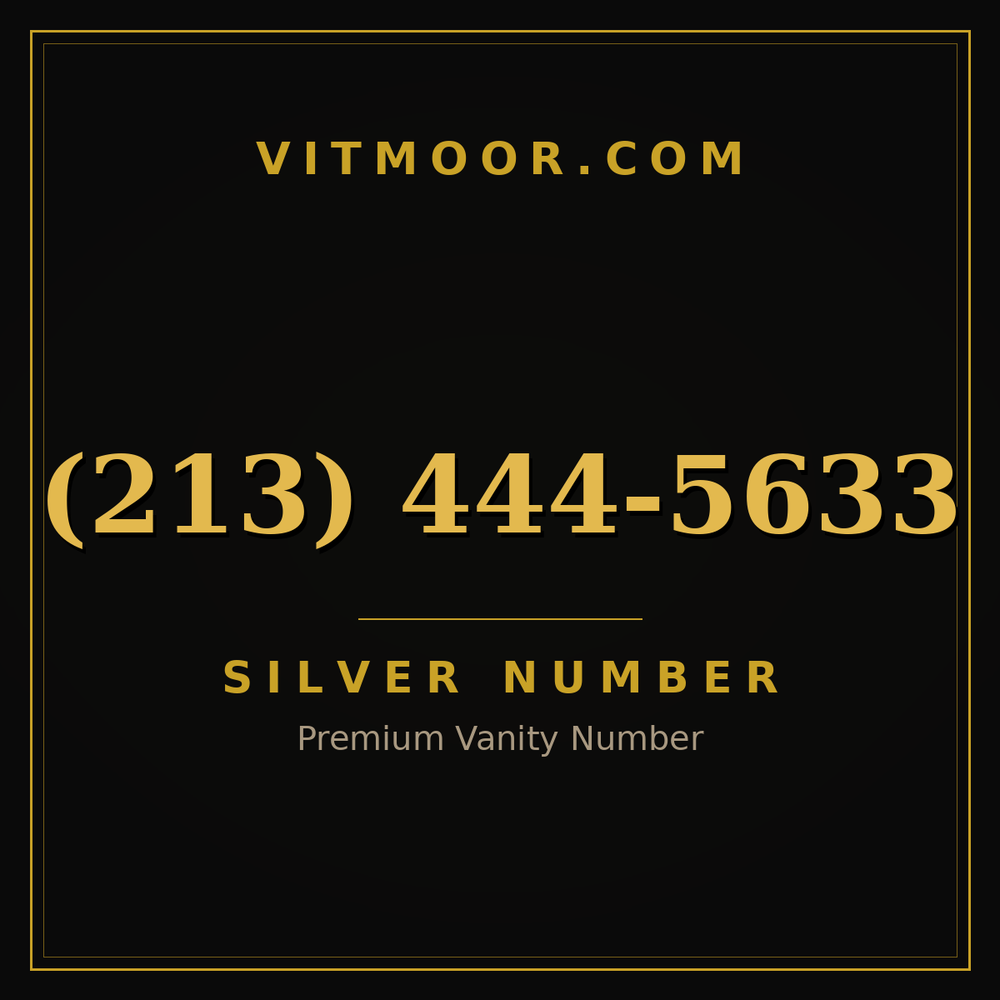 213 444-5633