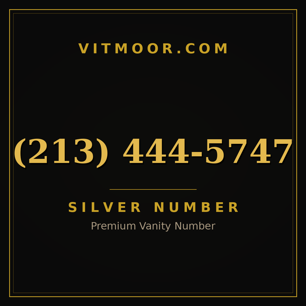 213 444-5747