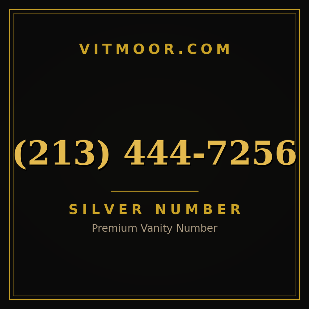 213 444-7256