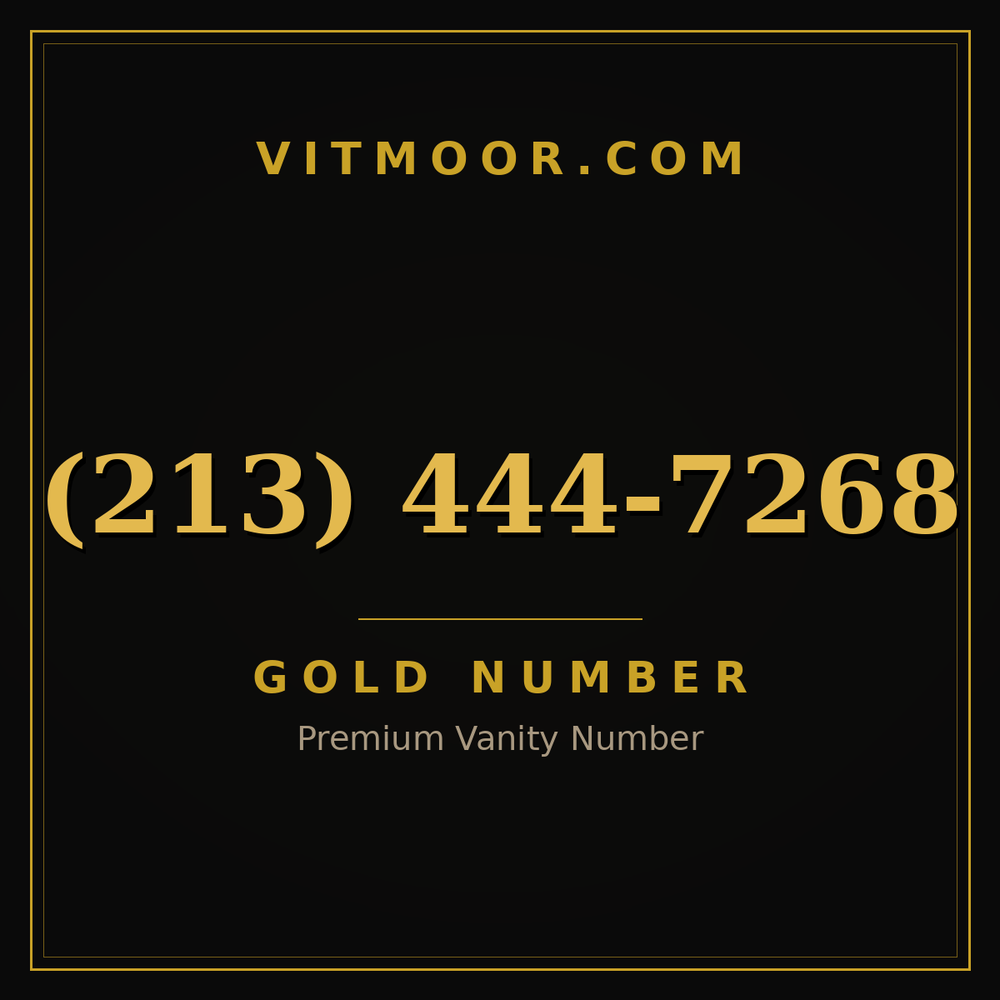 213 444-7268