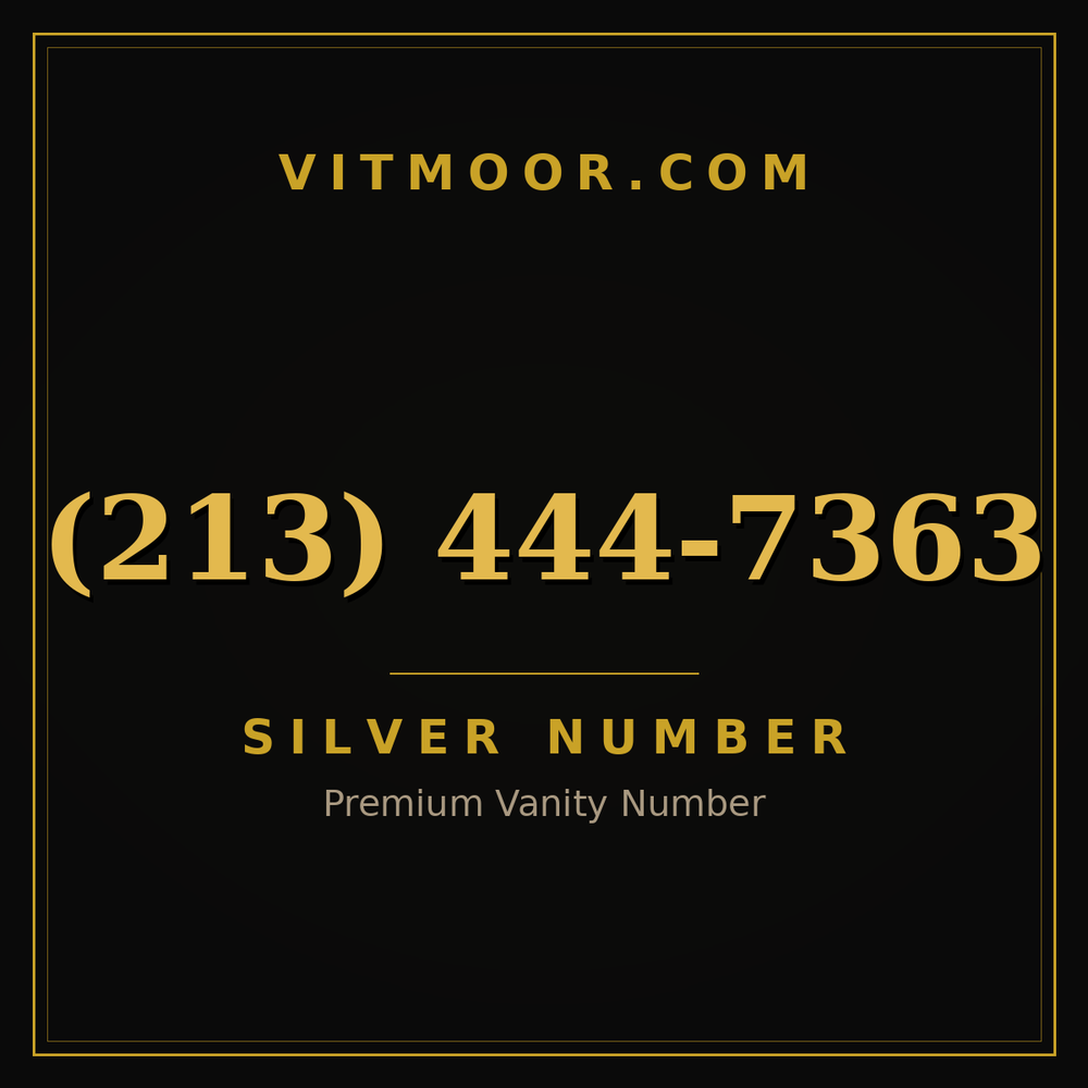 213 444-7363