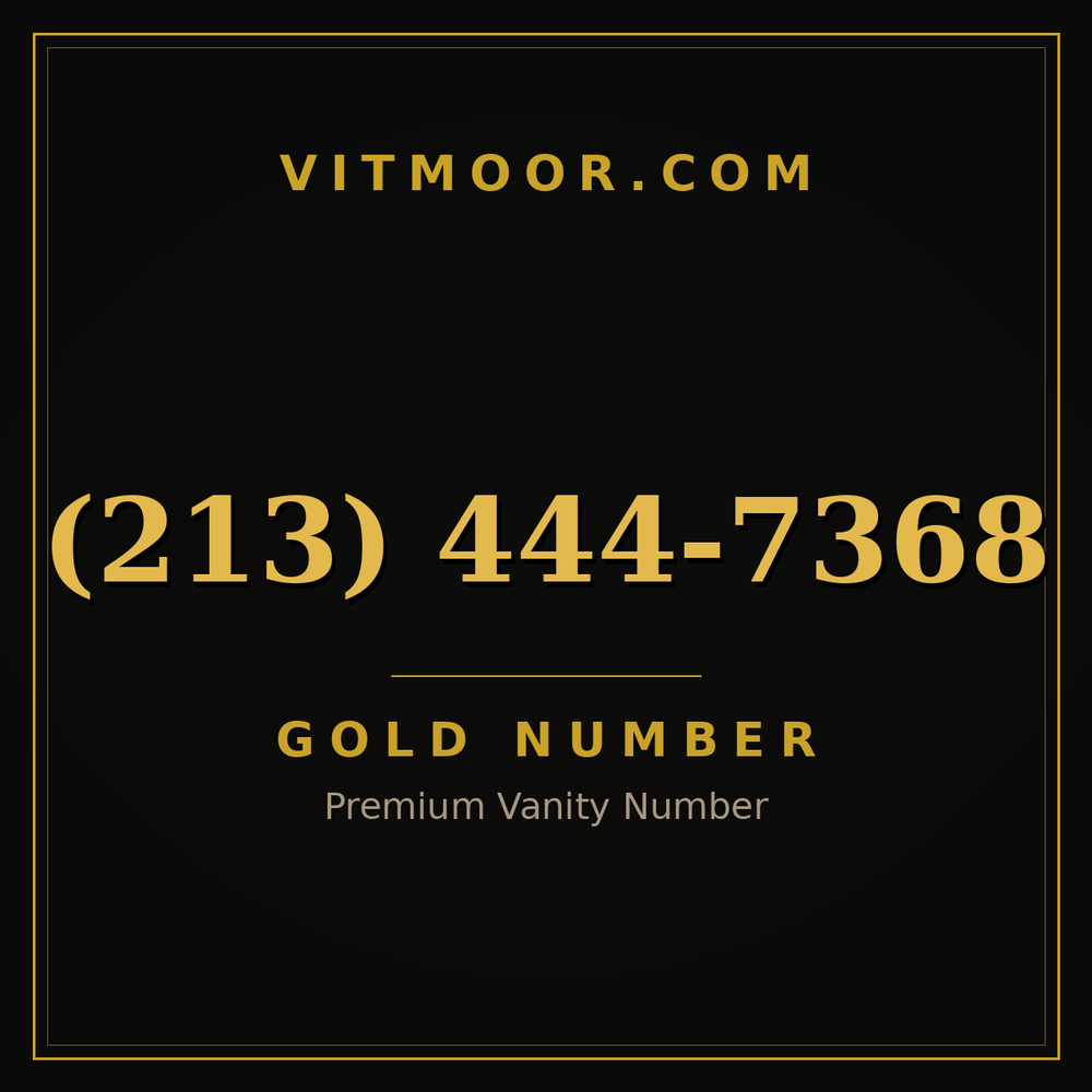 213 444-7368