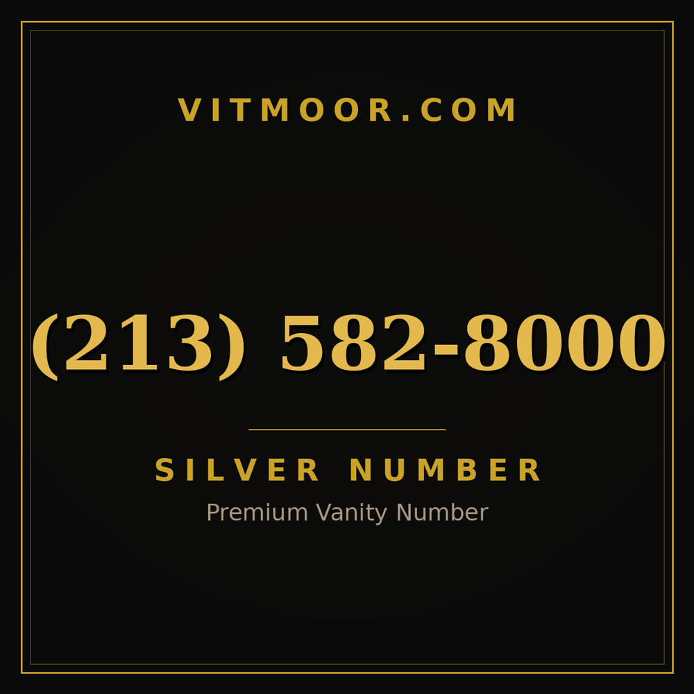 213 582-8000