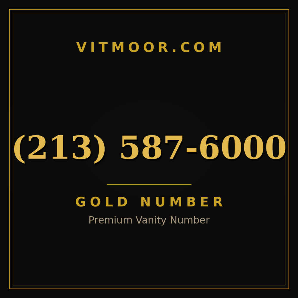 213 587-6000