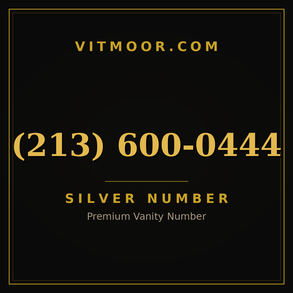 213 600-0444