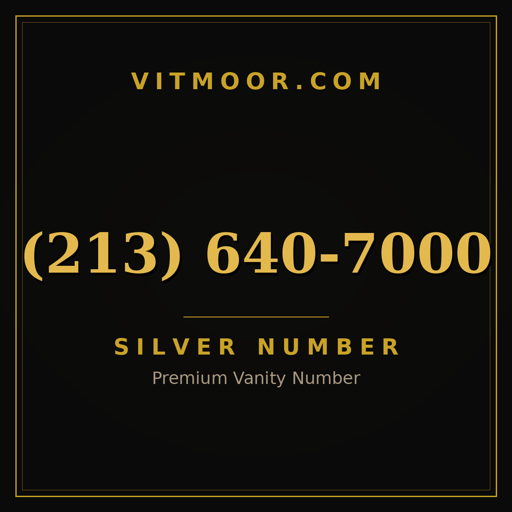213 640-7000