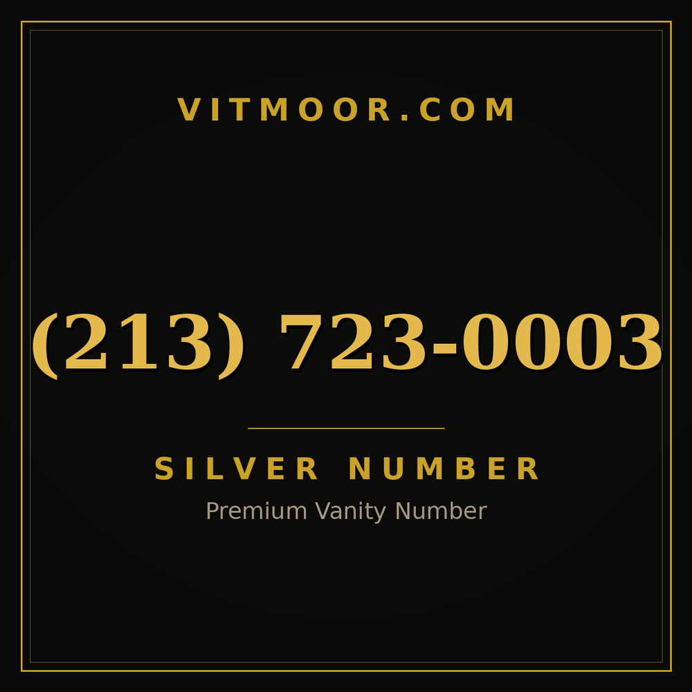 213 723-0003
