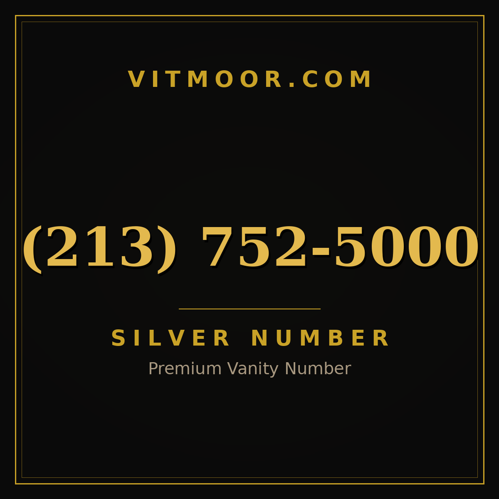213 752-5000