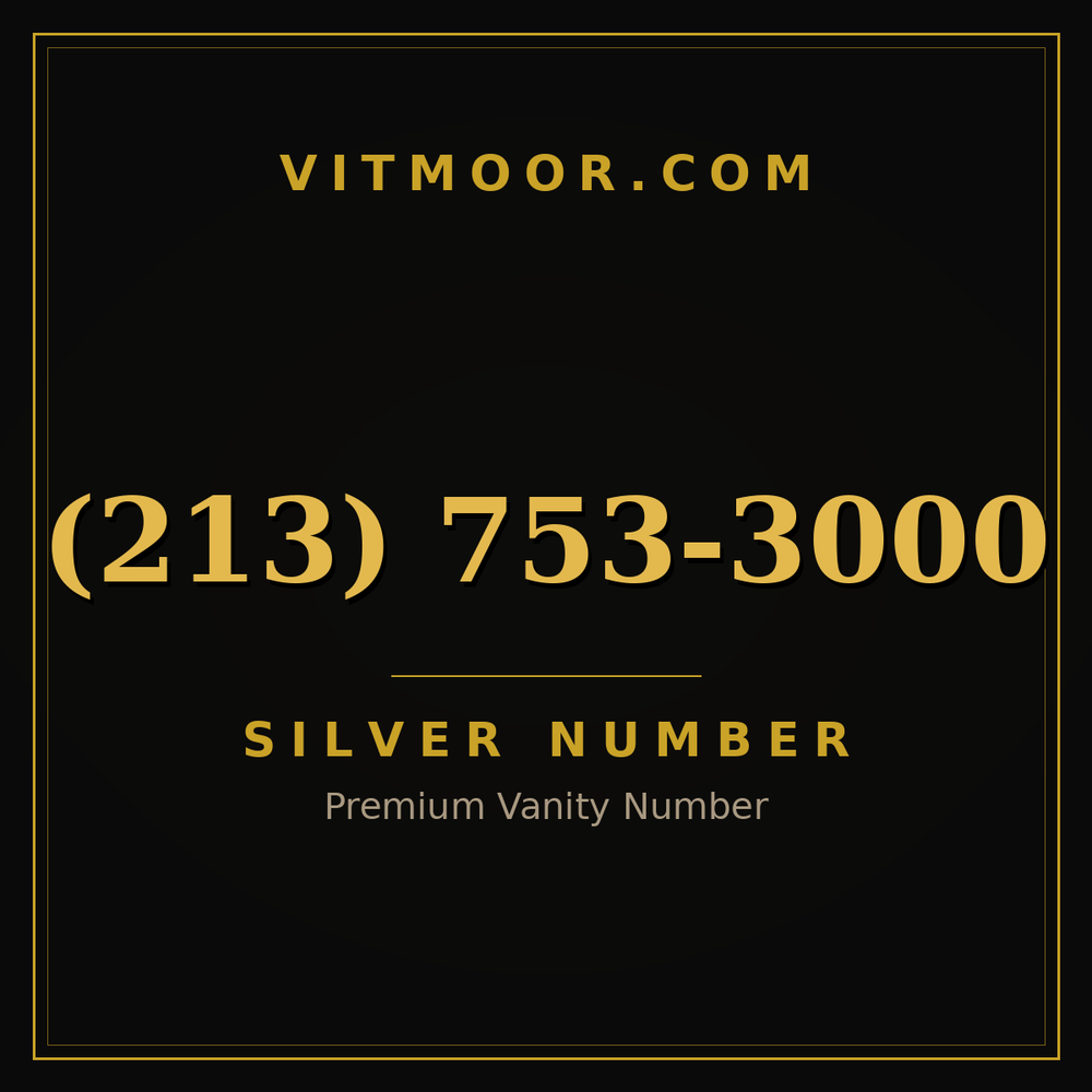 213 753-3000