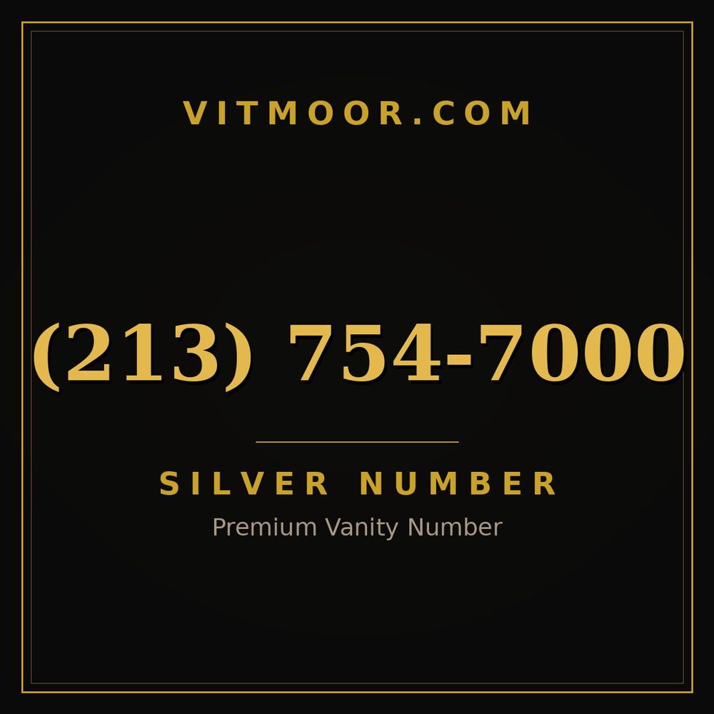213 754-7000
