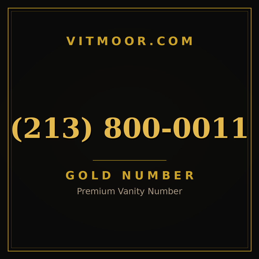 213 800-0011