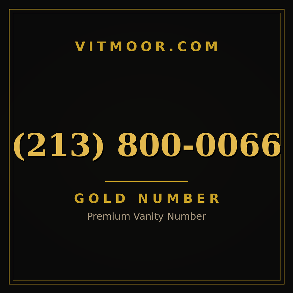 213 800-0066
