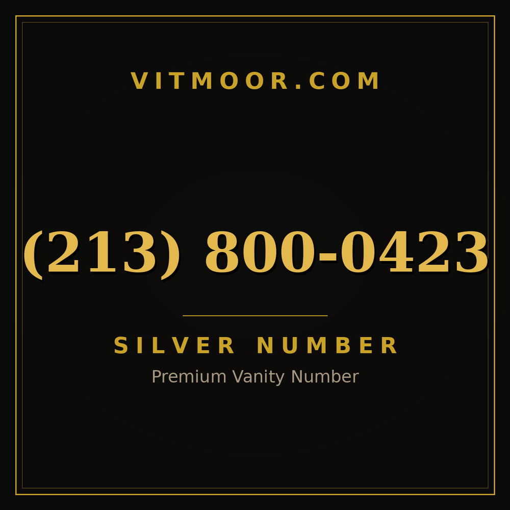 213 800-0423