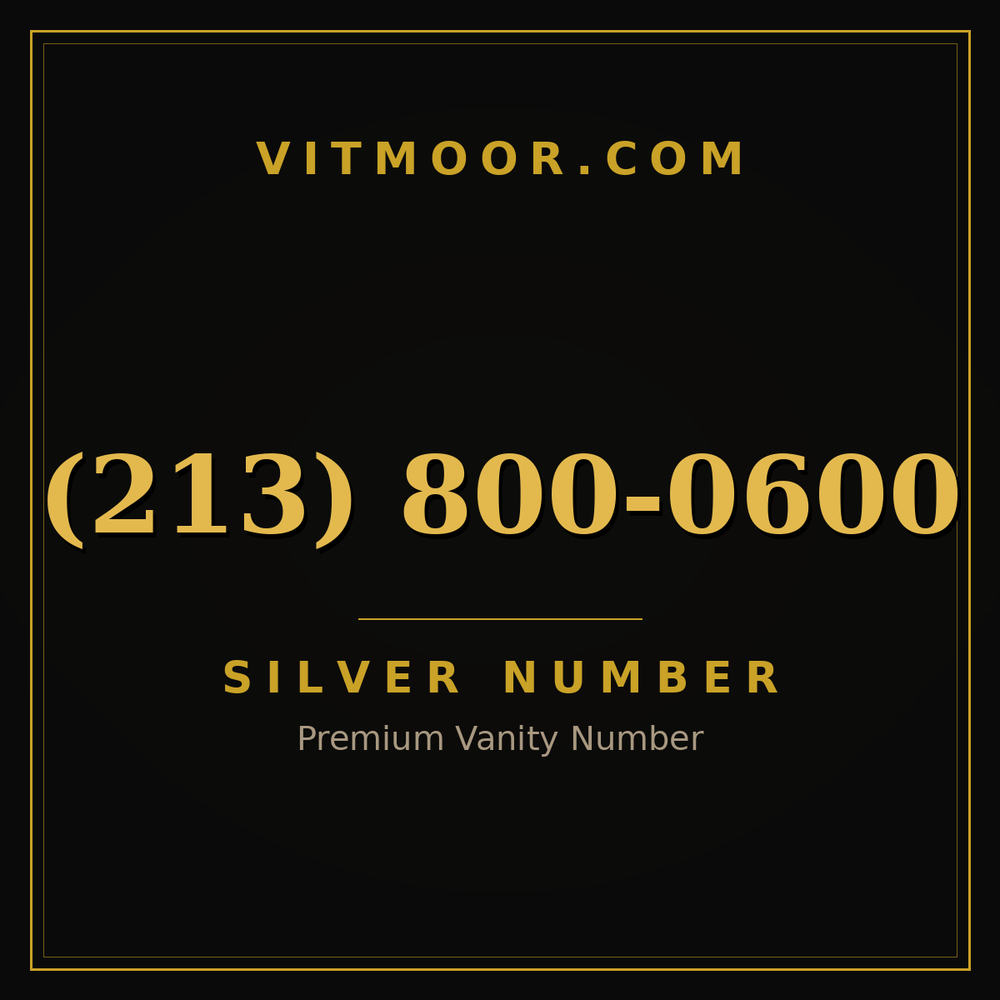 213 800-0600