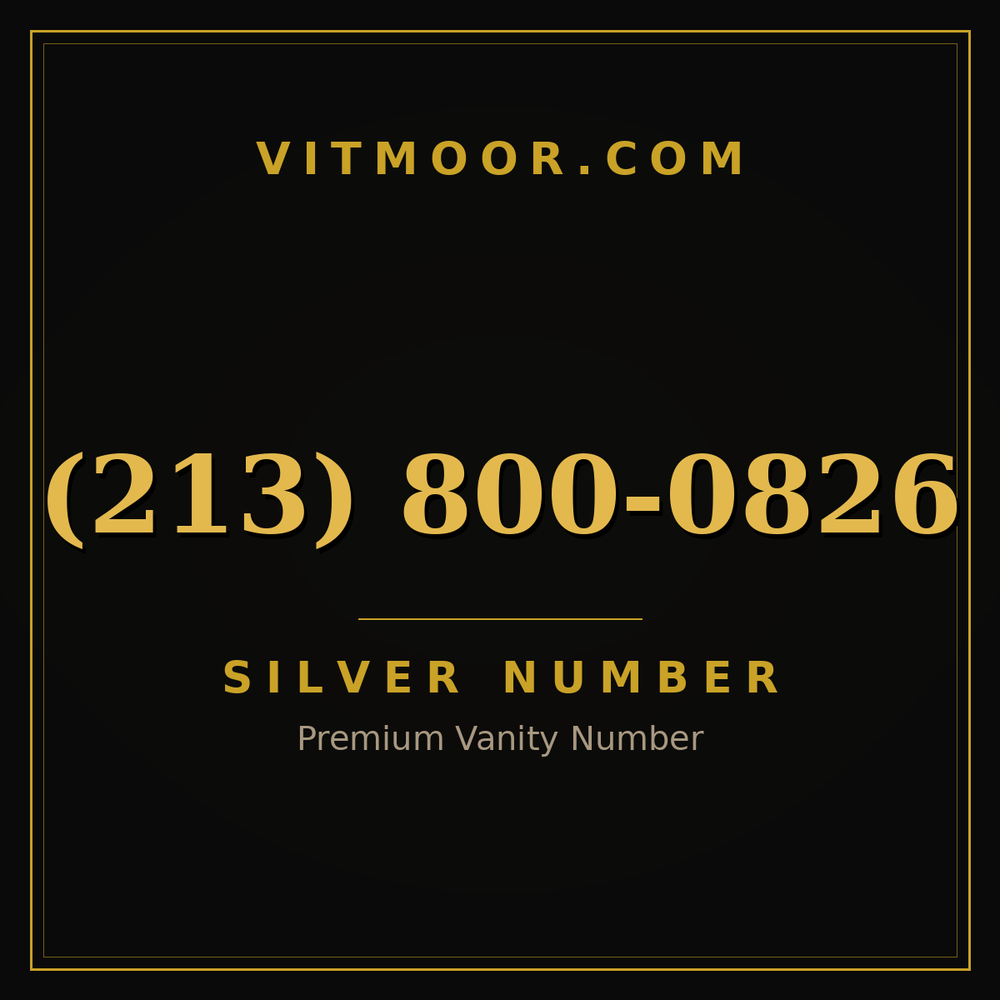 213 800-0826