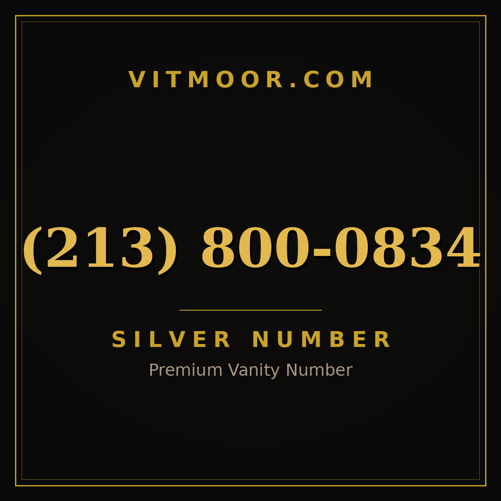 213 800-0834