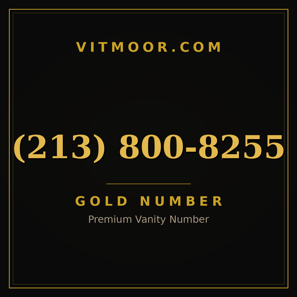 213 800-8255