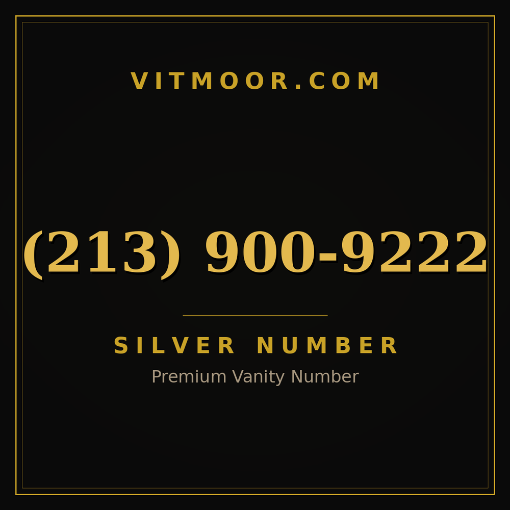 213 900-9222