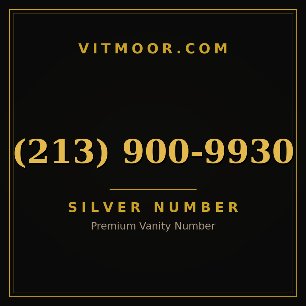 213 900-9930