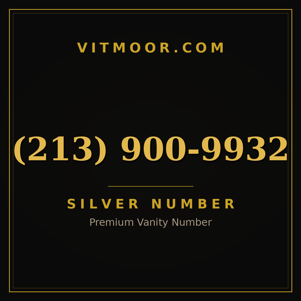 213 900-9932