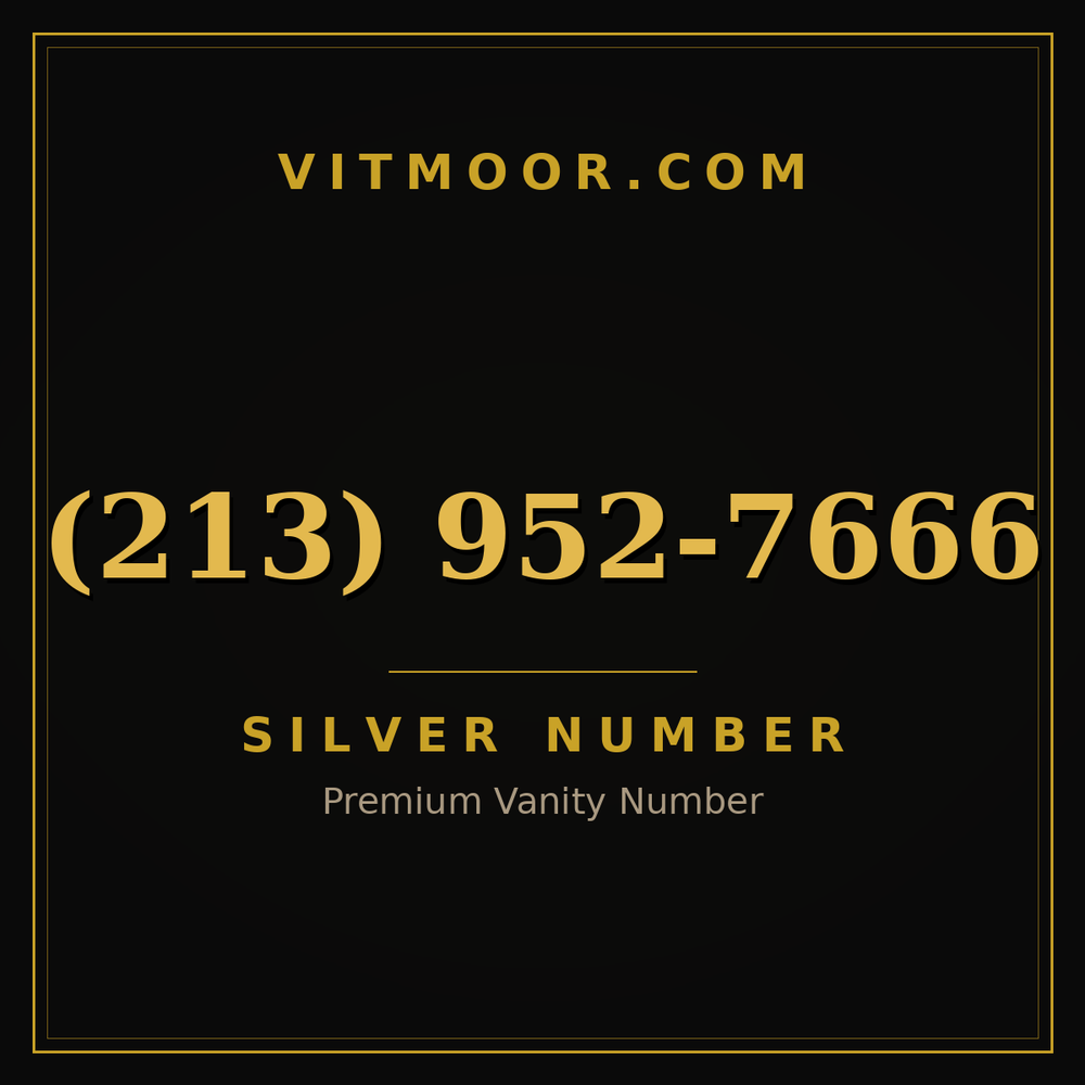 213 952-7666