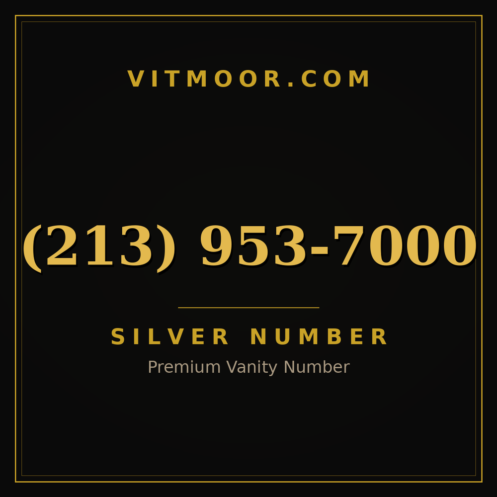 213 953-7000