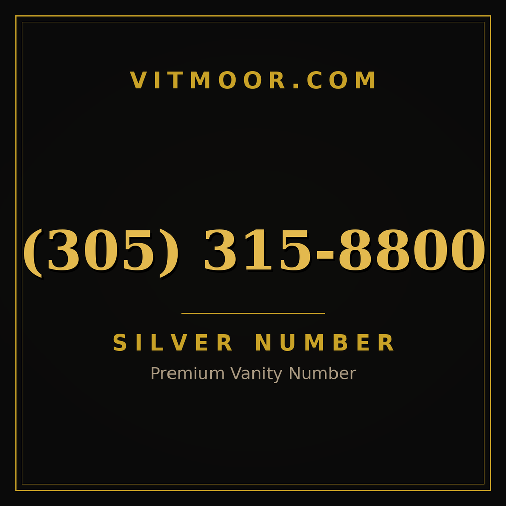 305 315-8800