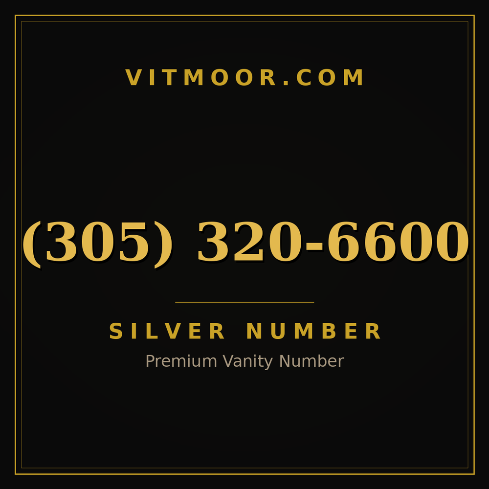 305 320-6600