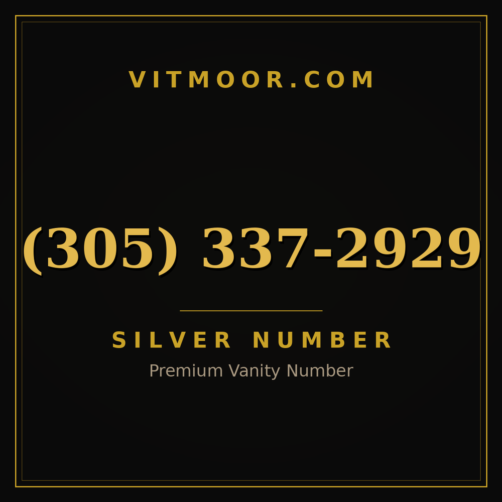 305 337-2929