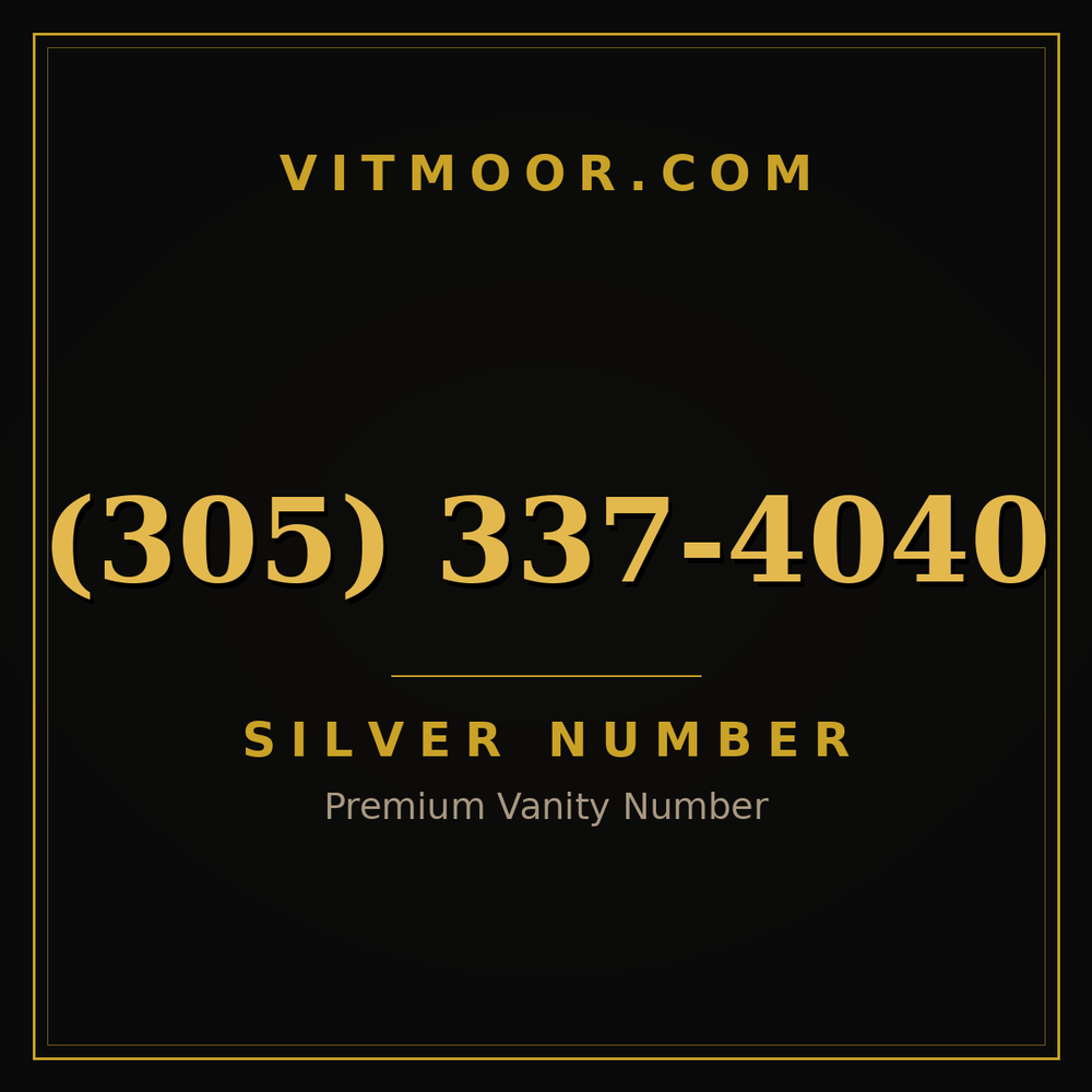 305 337-4040