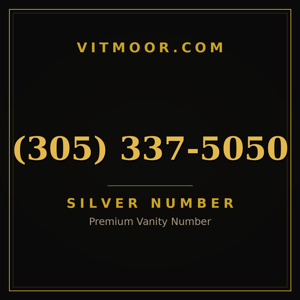305 337-5050