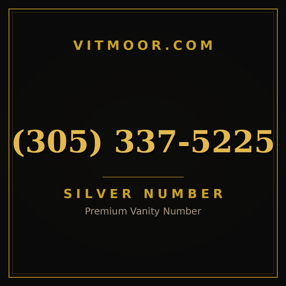 305 337-5225
