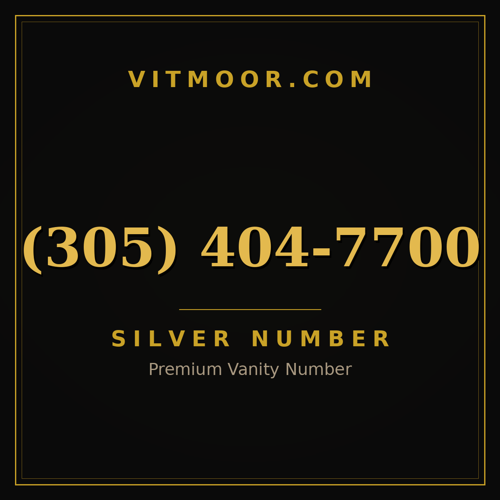 305 404-7700