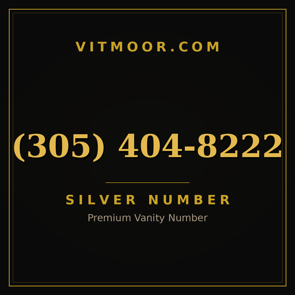 305 404-8222
