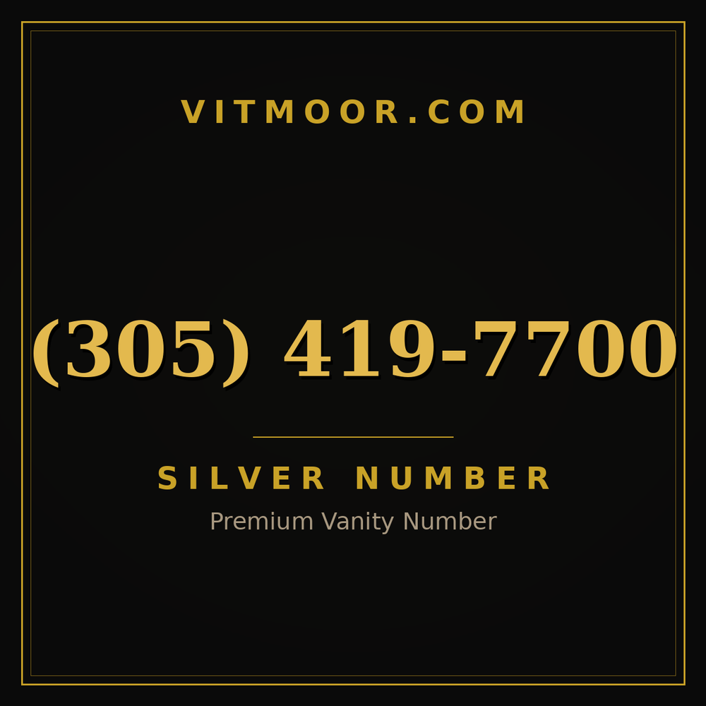 305 419-7700